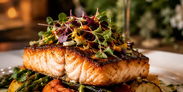 Illustrative photo: Scratch-made entrée