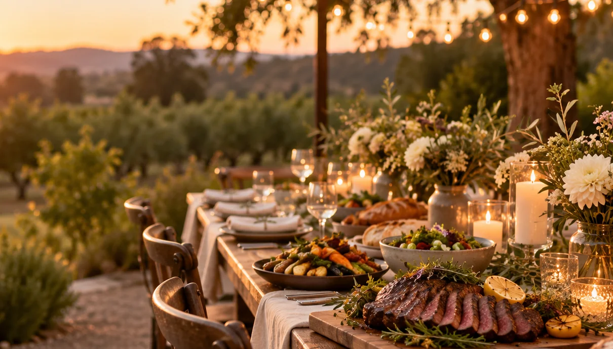 Illustrative photo: Rustic reception